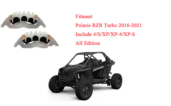 Front Brake Caliper With Sintered rellena para la estrella polar RZR XP/XP 4/Turbo S 2016-2021